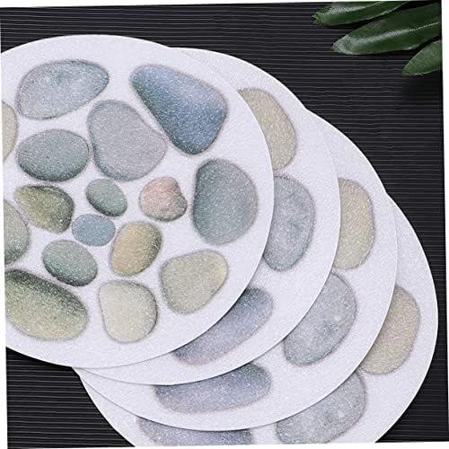 PRETYZOOM 4 Pack Anti-Slip Bathtub Decals 15cm