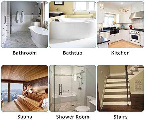 BSTYZYF Non Slip Stickers 24PCS for Safety in Bath and Kitchen