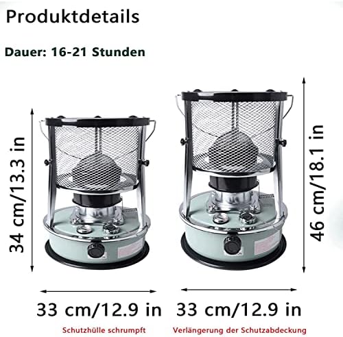 Yufenj Kerosene Heater Indoor Use 46L Portable