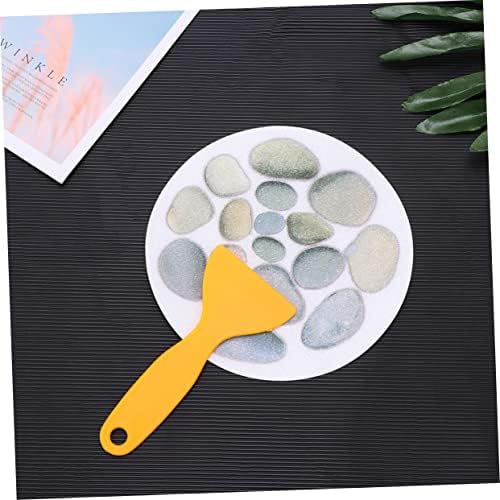 4PCS Anti-Slip Bathroom Stickers with Stone Pattern
