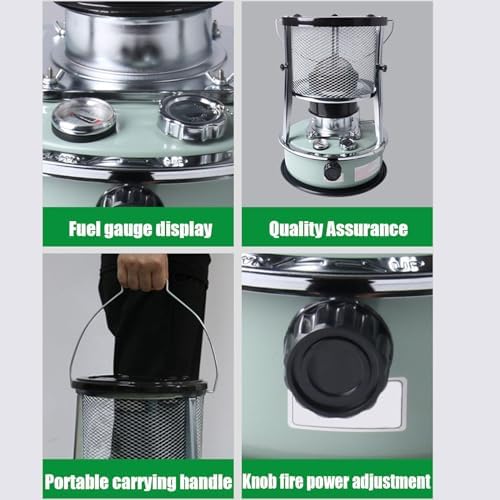 DECORN Kerosene Heater - 2600W Indoor Outdoor Camping Use
