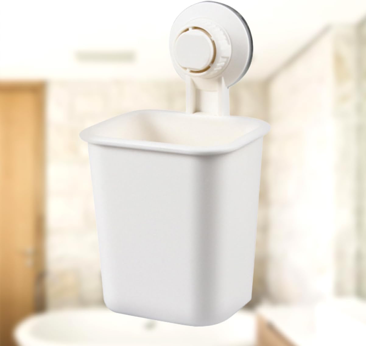 Wall Mounted Toothbrush Holder No Drilling Required