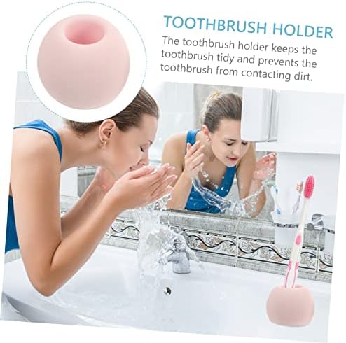 LIFKOME Electric Toothbrush Holder with Diatomite Quick Dry Base
