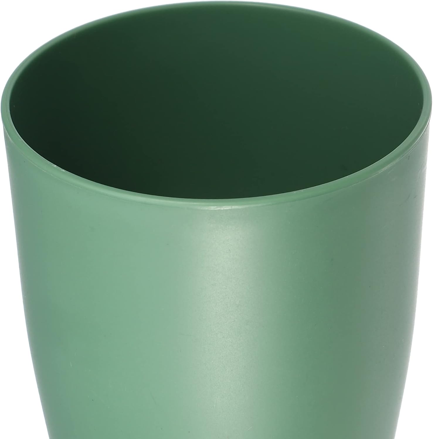 VOCOSTE 2pcs Green Bathroom Toothbrush Tumblers