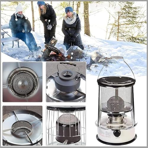 MDybf Kerosene Stove Heater 6L Portable Stainless Steel