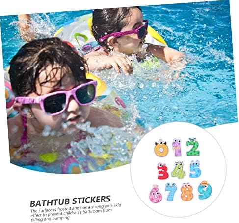 Ciieeo 10pcs Non-Educational Skid Bath Decals - Safe for Toddlers