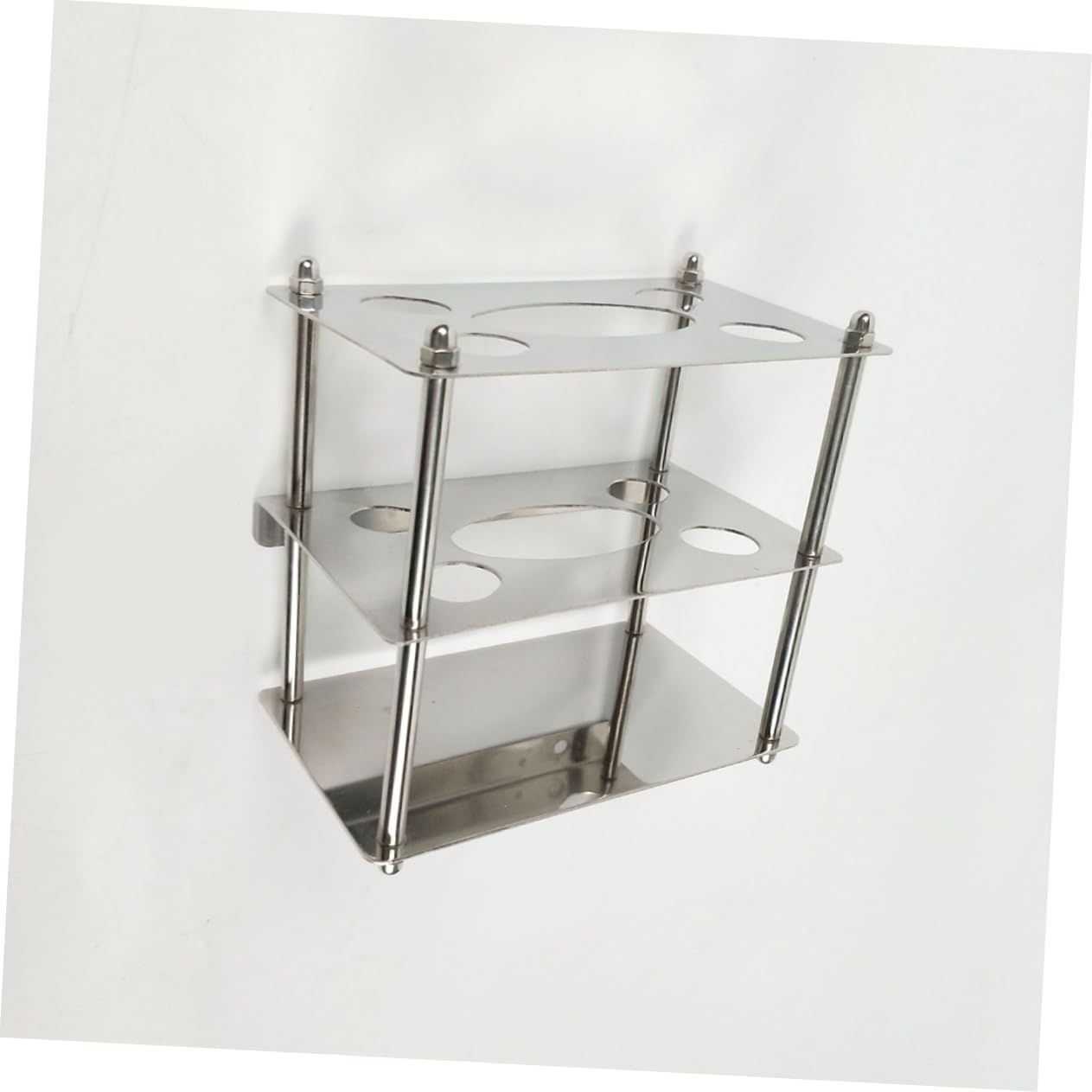 Stainless Steel Toothbrush and Toothpaste Holder