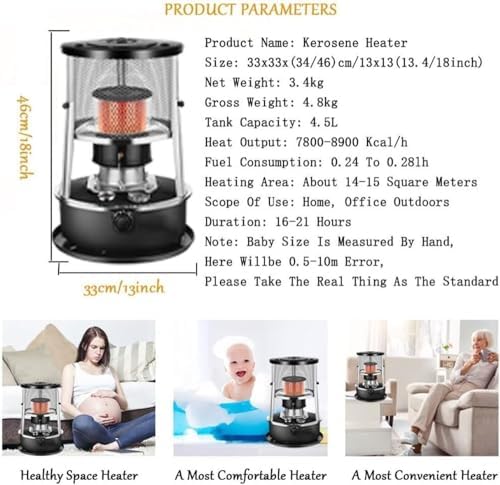 Portable Kerosene Stove Heater for Camping