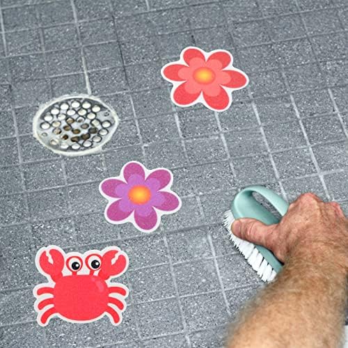 1Set Life Non Slip Bathroom Sticker Decals for Bathtub with Scraper
