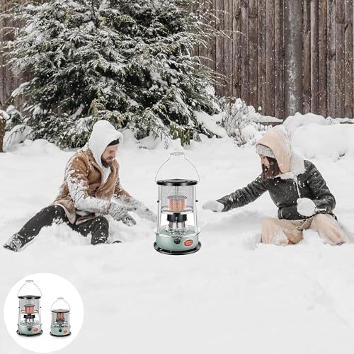 Adjustable Kerosene Stove Heater with Glass Chimney