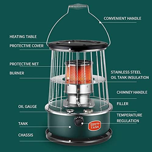 WEBUP Kerosene Heater Portable Indoor Use with BBQ and Picnic Function