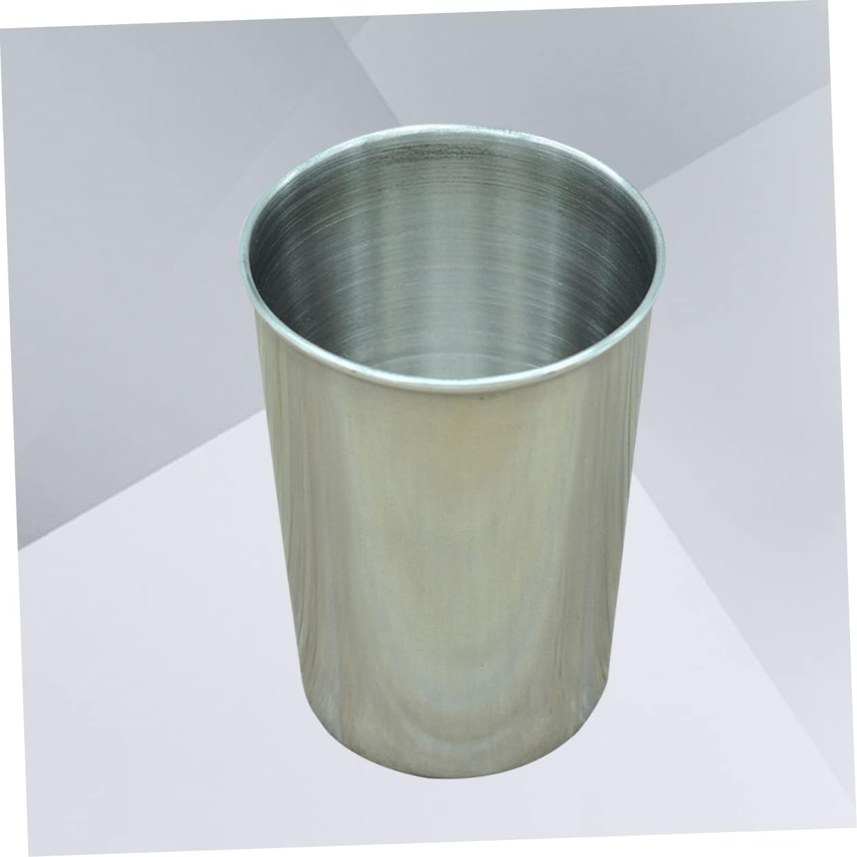 IMIKEYA 2pcs Stainless Steel Water Tumbler Multi Use Bathroom Holder