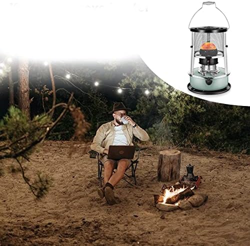 Bcofo Kerosene Heater Stainless Steel Portable Indoor Non Electric