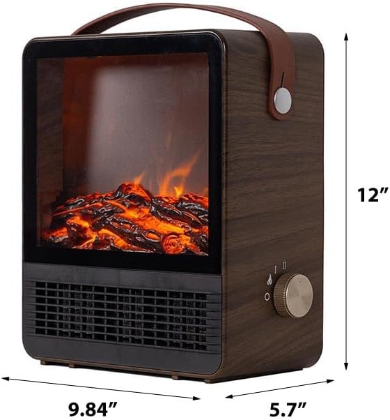 Hearth Brands Electric Fireplace with 3D Flame Effect