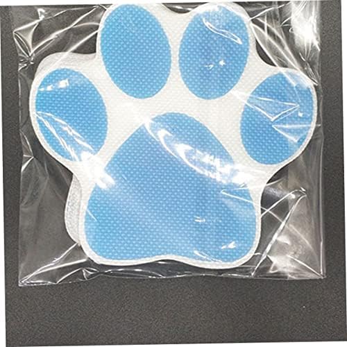 PRETYZOOM 4pcs Cartoon Dog Footprint Bathtub Decals