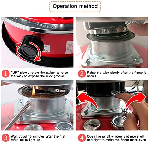 Serchou Kerosene Stove Portable Heater with Adjustable Power