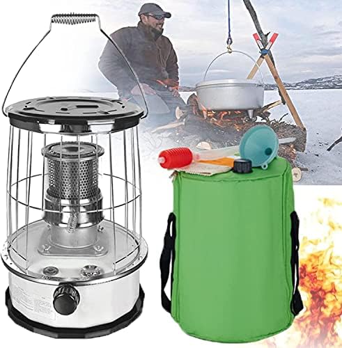 GBHJJ Kerosene Heater 6L Portable Indoor Use with Stove Bag