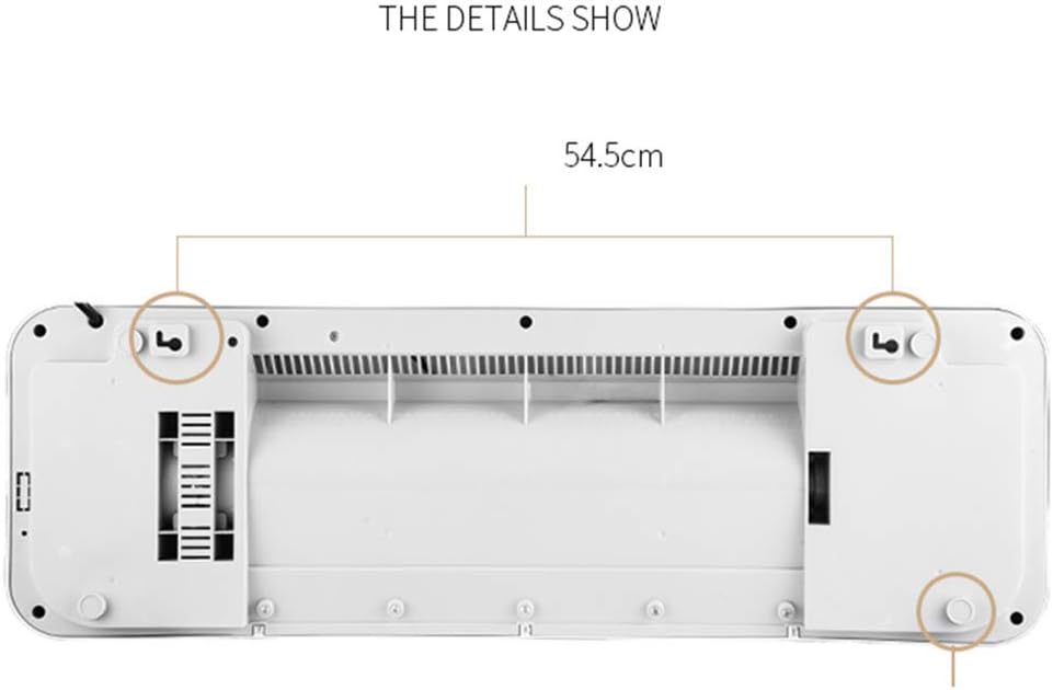 3000W Wall-Mounted Infrared Heater with Remote Control