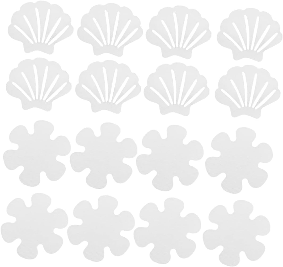 ABOOFAN 2 Sets Non-Slip Stickers for Bathroom and Pool Safety