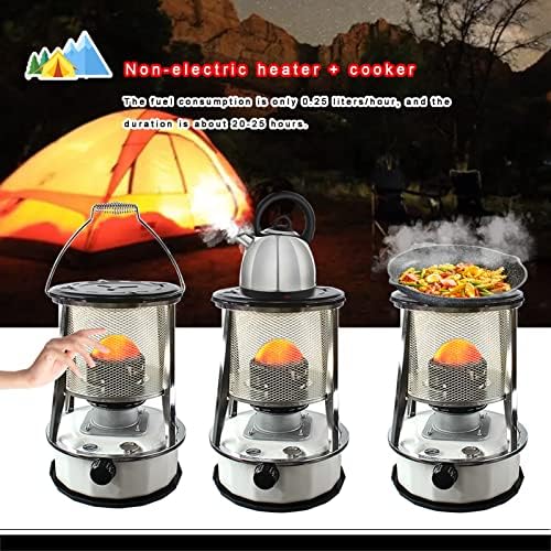 High-Efficiency Kerosene Heater with Fall Protection