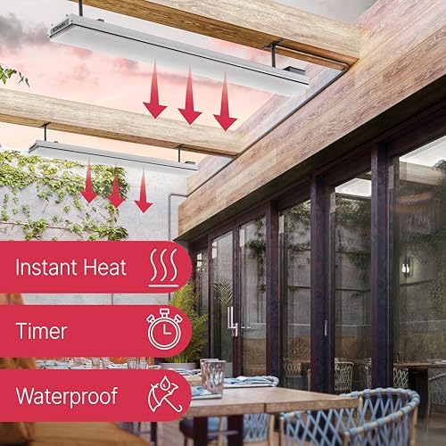 Dimplex DLW Series 3200W Electric Heater for Indoor and Outdoor