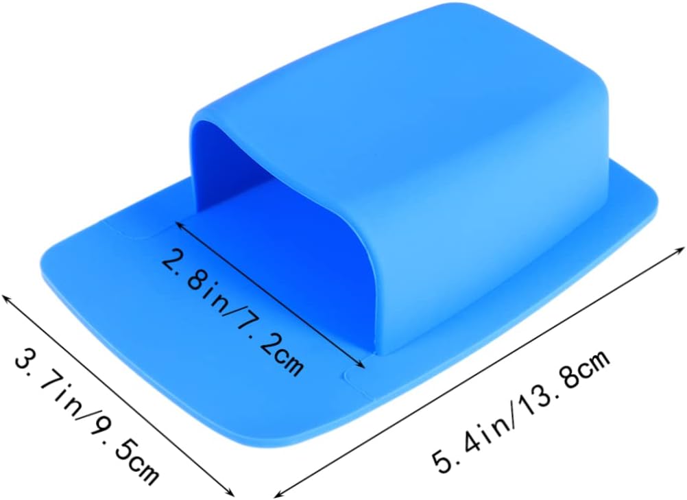 HEALLILY Toilet Organizer Wall Mount Toothbrush Holder Silicone Bathroom Storage 1