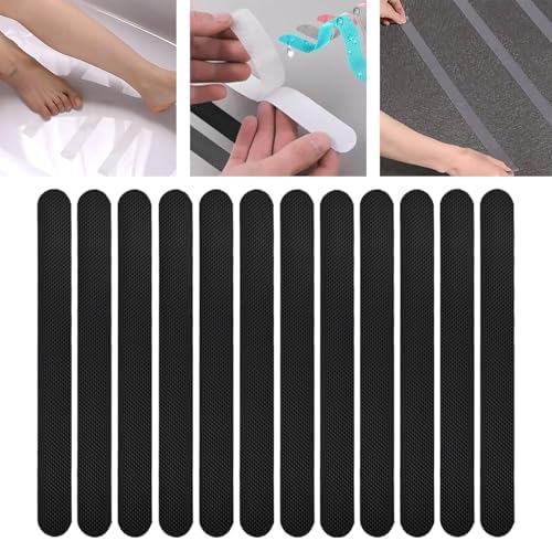 JISADER 12x Non-Slip Bathtub Stickers for Safe Traction