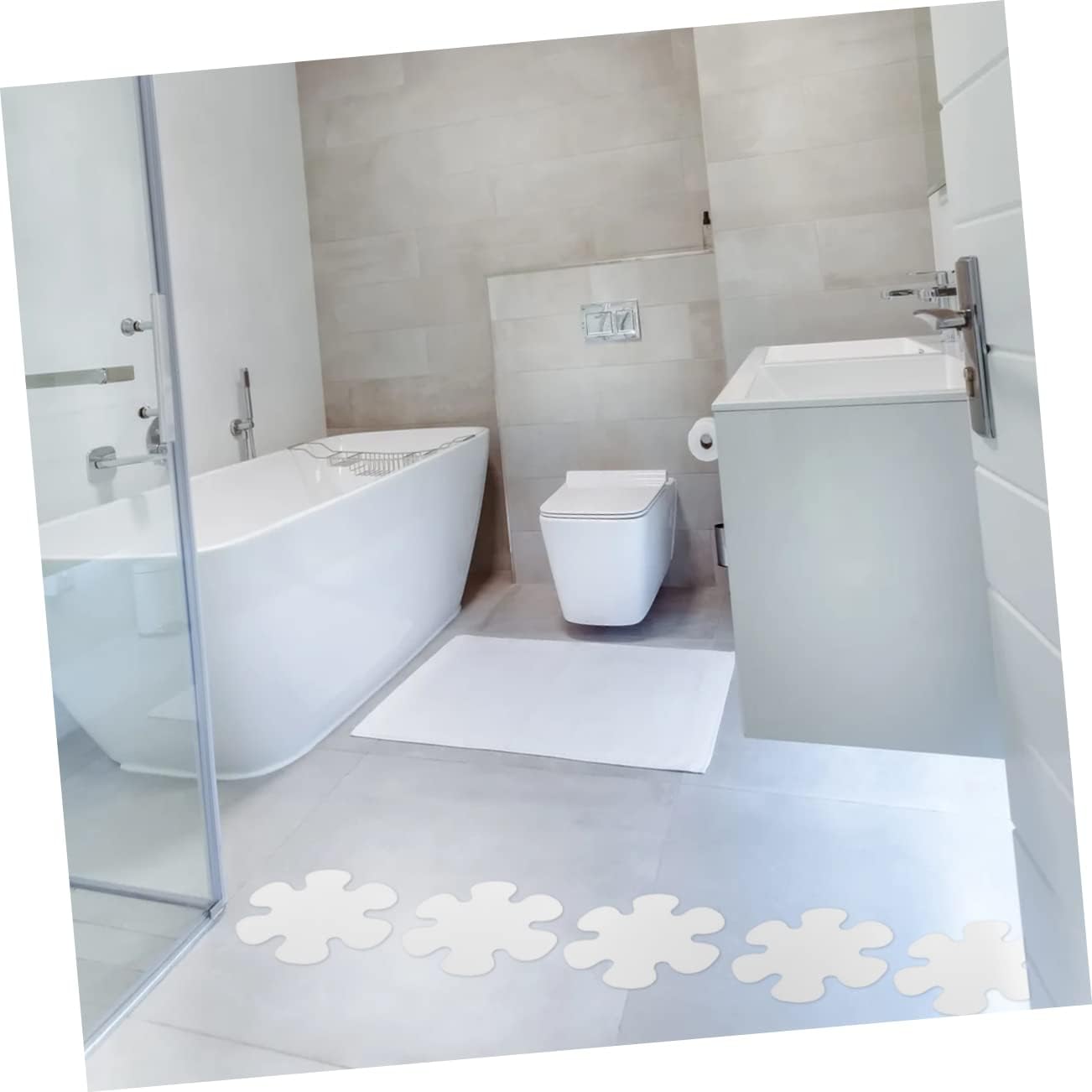ABOOFAN 2 Sets Non-Slip Stickers for Bathroom and Pool Safety