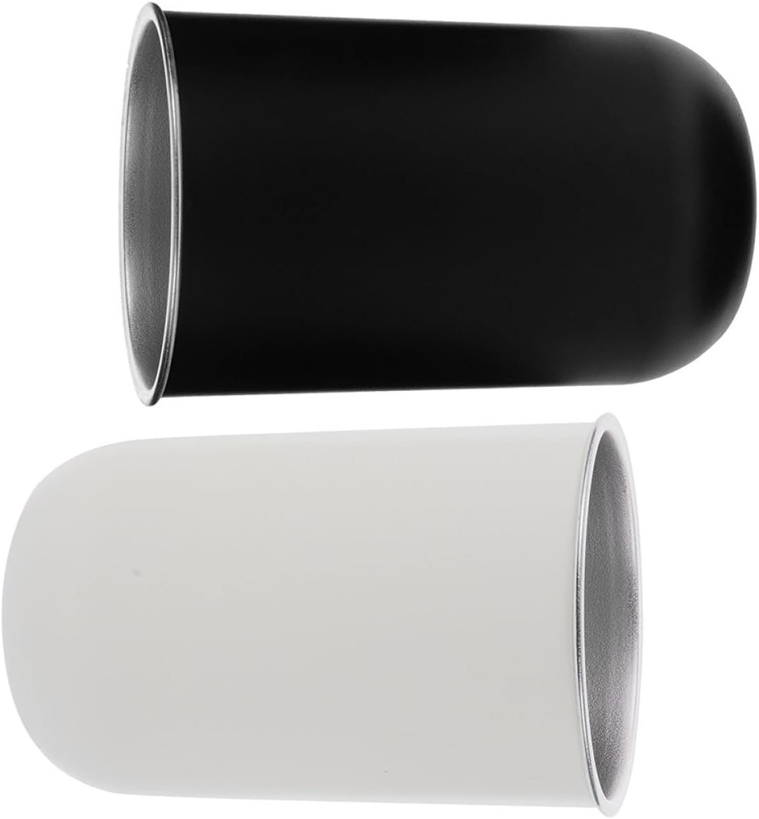 MAGICLULU 2Pcs Unbreakable Toothbrush Cups Holder for Bathroom and Travel