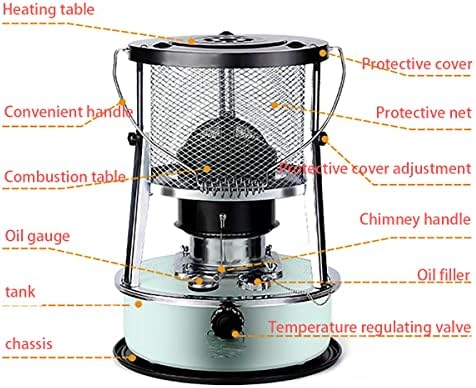 WZSON Kerosene Space Heater 9000 BTU Efficient Portable Stove