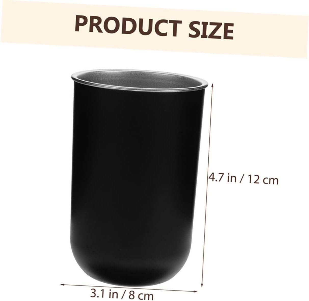 Ciieeo 2pcs Unbreakable Mouthwash Cups for Travel and Bathroom Use