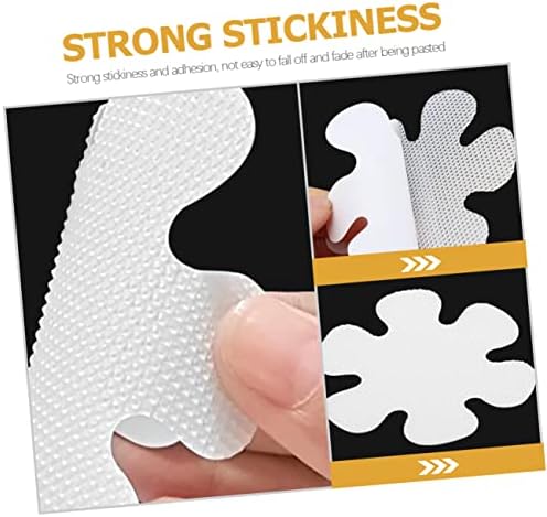 12pcs Non-Slip Bathtub Flower Stickers