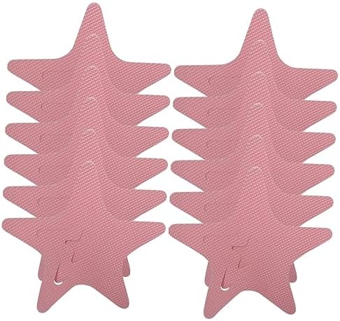 BUGUUYO 12pcs Star Shape Non Slip Bath Stickers for Safety