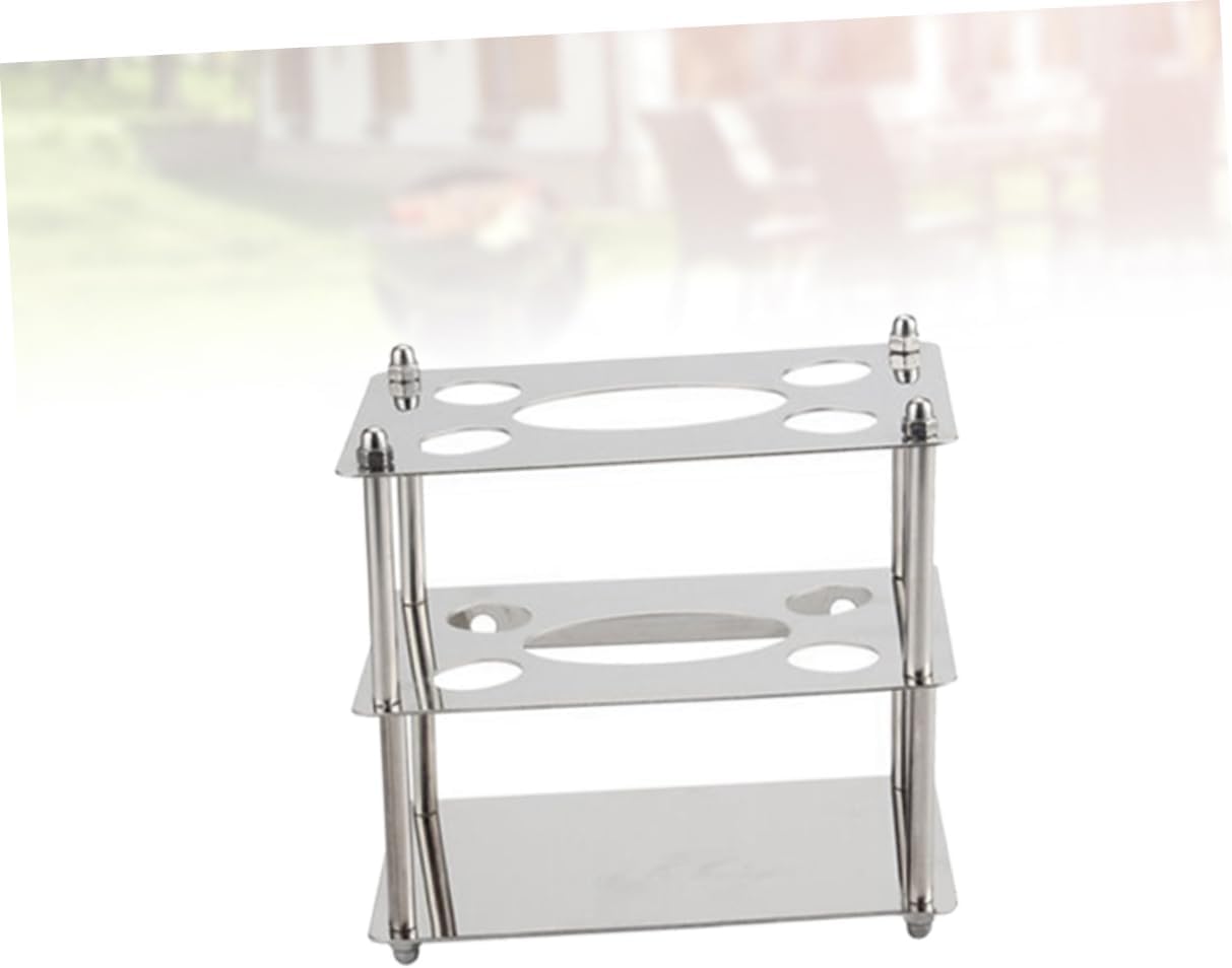 Stainless Steel Toothbrush and Toothpaste Holder