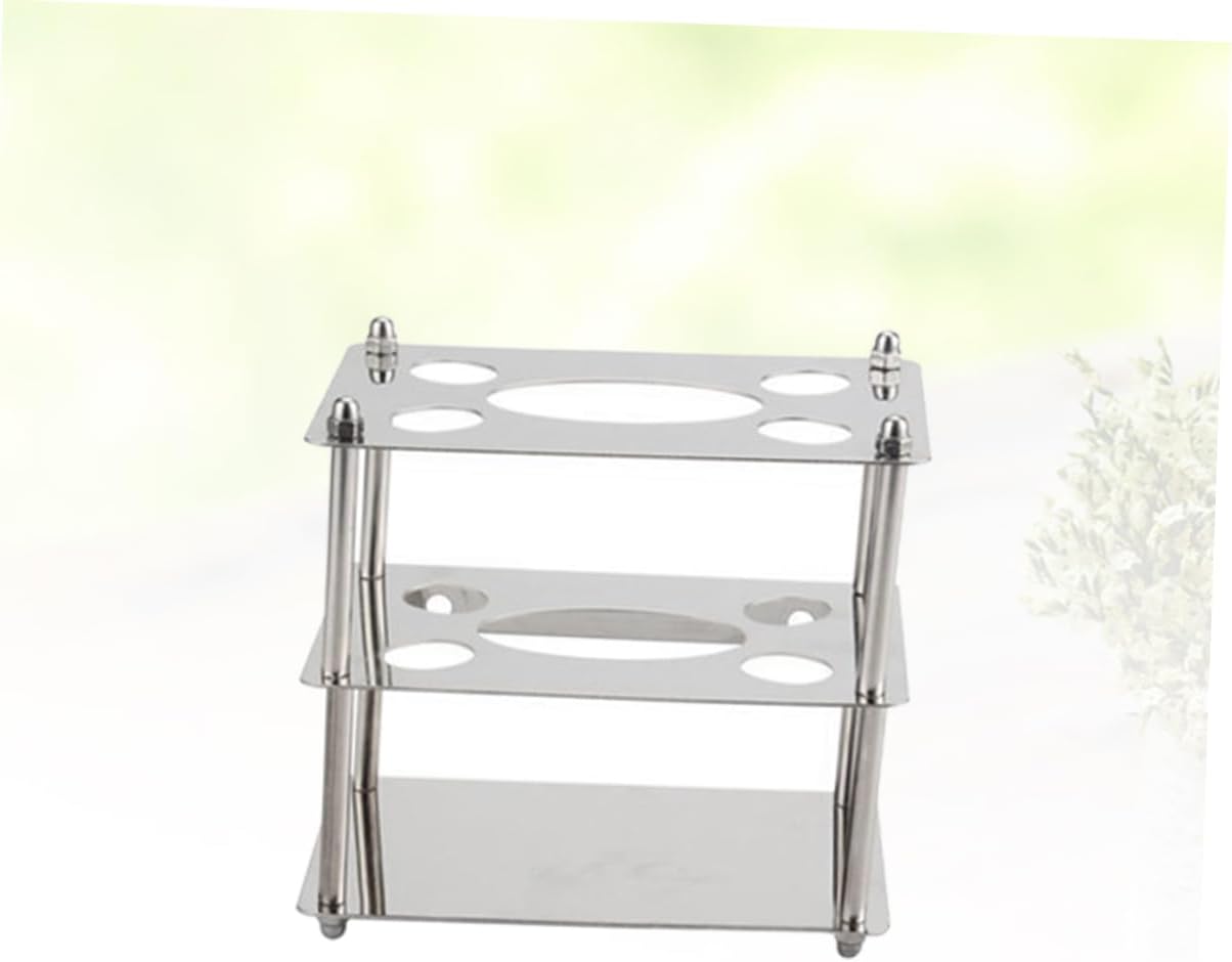 Stainless Steel Toothbrush and Toothpaste Holder