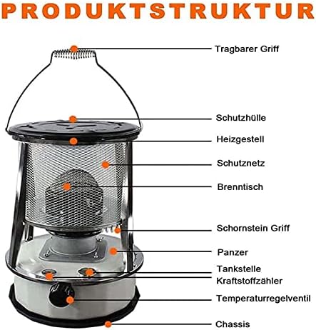 LINGOSHUN Kerosene Heater 20 Outdoor Camping Burner