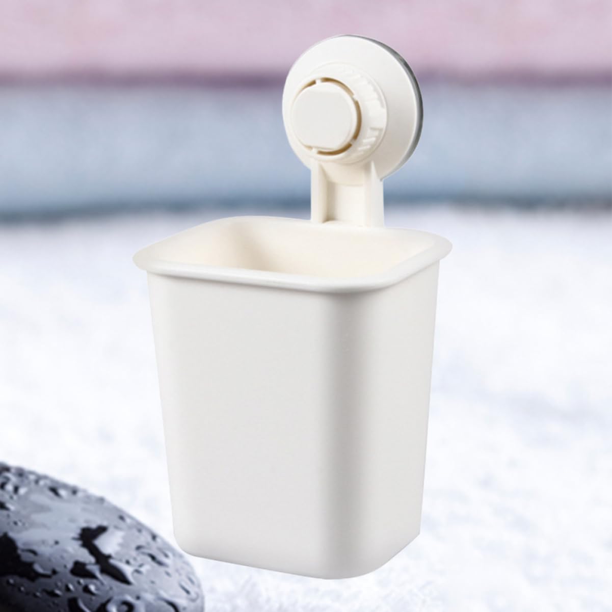 Wall Mounted Toothbrush Holder No Drilling Required