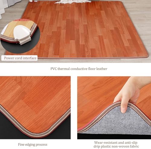 Labasuan Electric Floor Mat Under Desk 180x200CM Heated Pad
