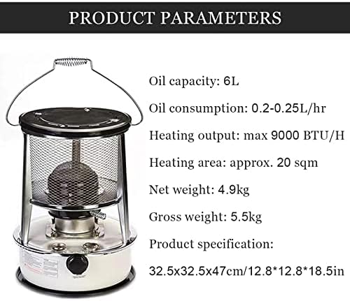 Portable Kerosene Stove for Indoor and Outdoor Use