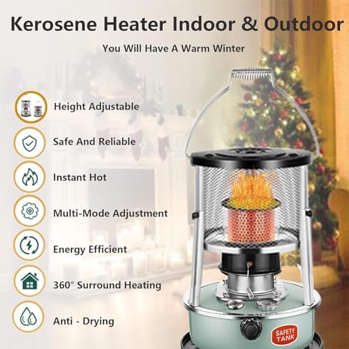 Pveanns Kerosene Space Heater 15-20 sqm