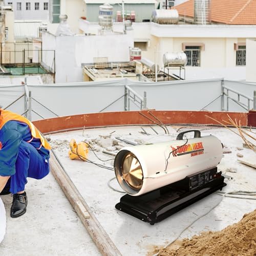 Dura Heat DFA50 50K BTU Kero Forced Air Heater with Carry Handle