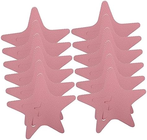 Mobestech 12pcs Star Shape Skid Bath Stickers