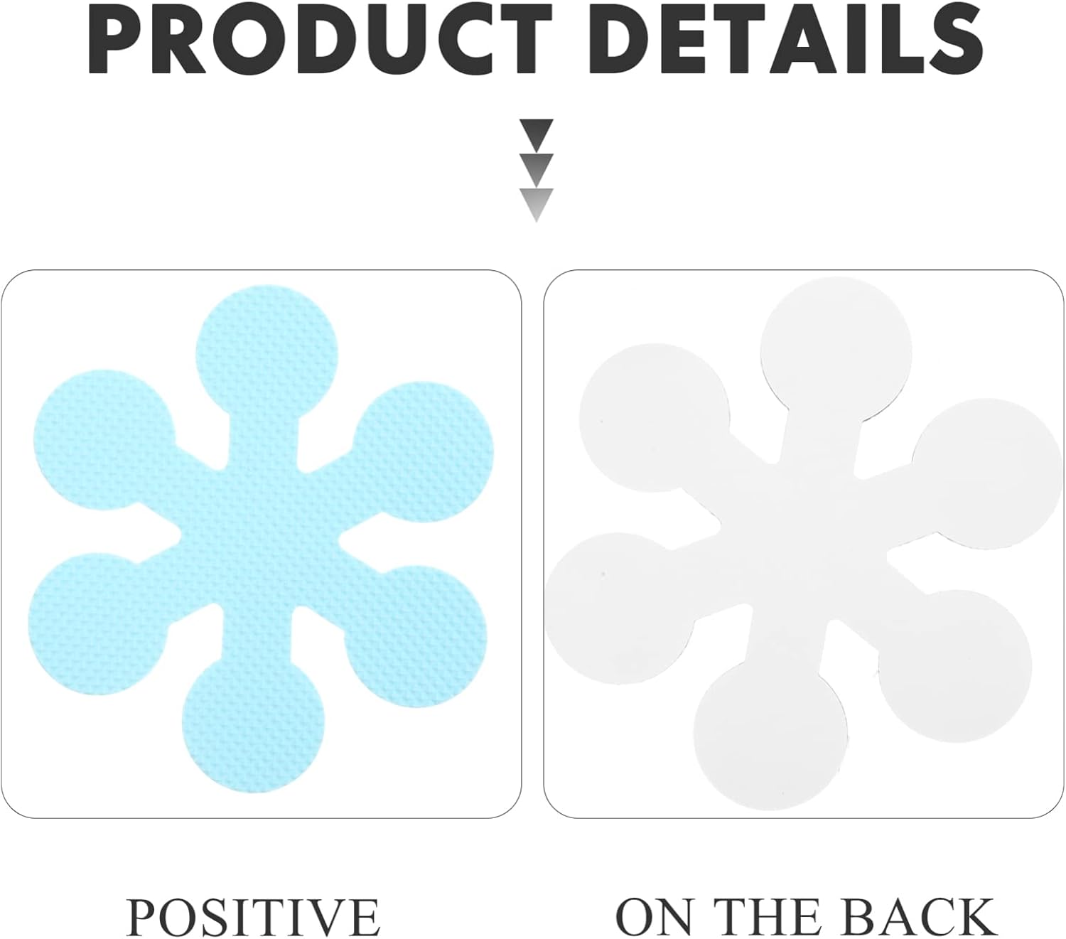 Alipis Non-Slip Bath Stickers 13pcs Set for Shower and Bathtub Safety