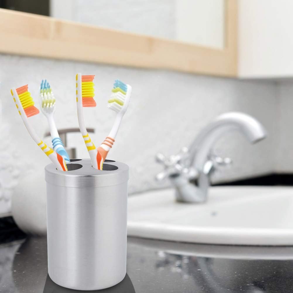 Fafeicy Toothbrush Holder with 4 Slots