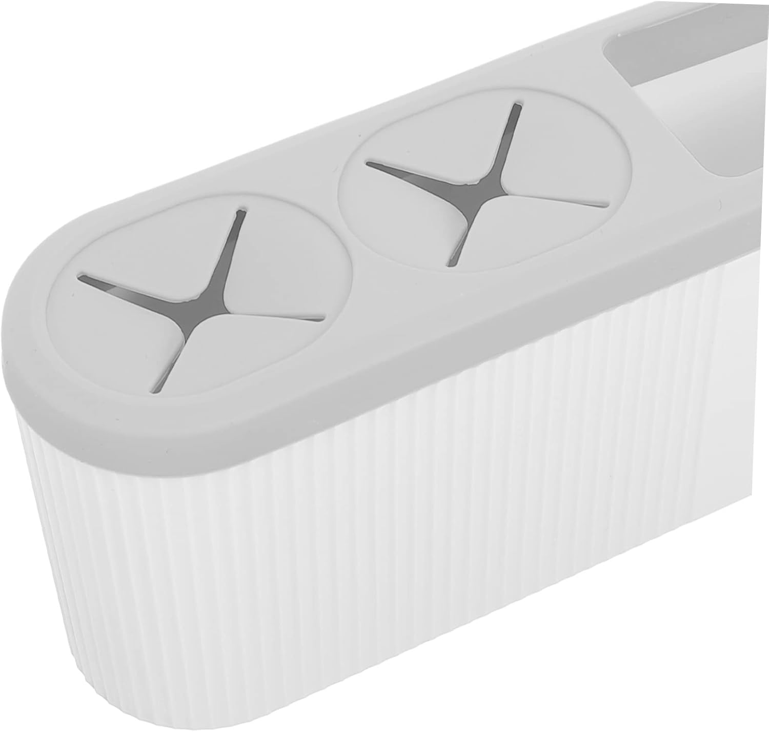 IWOWHERO Wall Mounted Toothbrush Holder