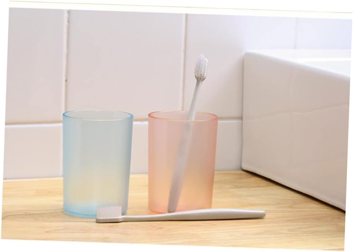 Anneome Transparent Toothbrush Cup Multifunctional Gargle Mug