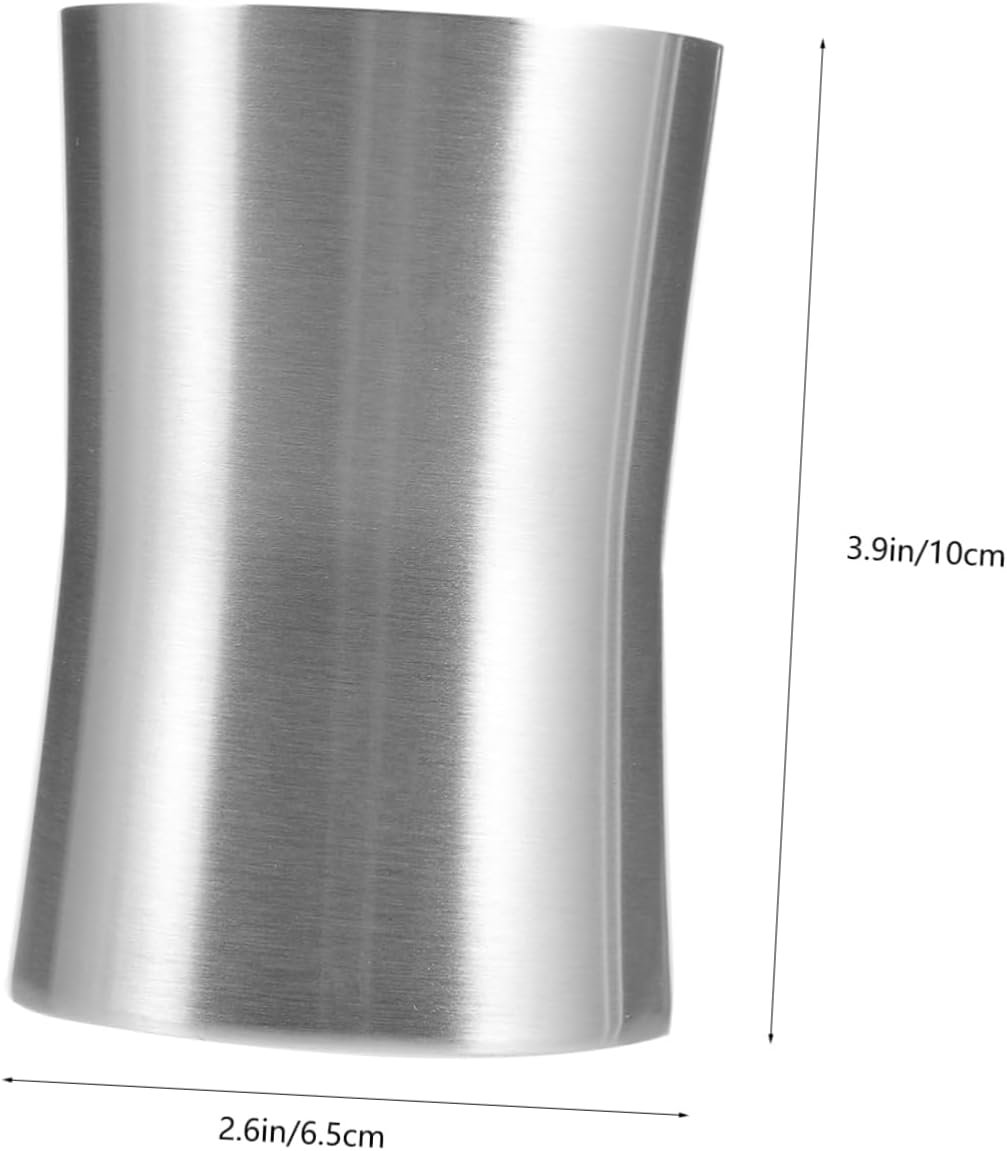 VICASKY Multi-Use Stainless Steel Toothbrush Cup
