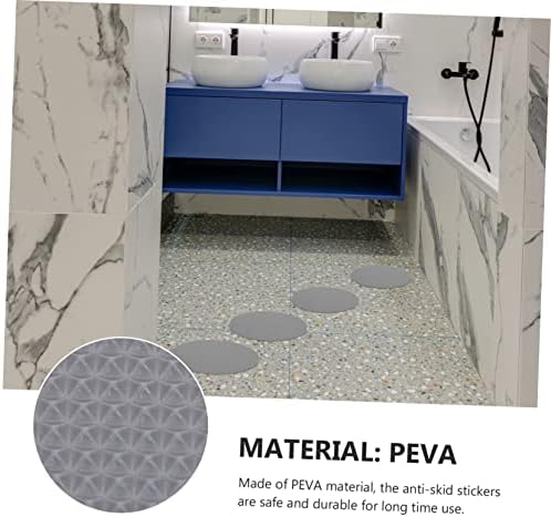 Amosfun 20 Sheets Non-Slip Bath Decals Peva Material