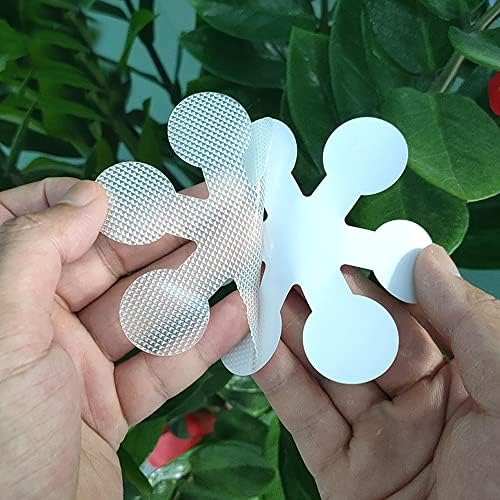 Flower Shape Luminous Non-Slip Bathroom Stickers 12 Pcs