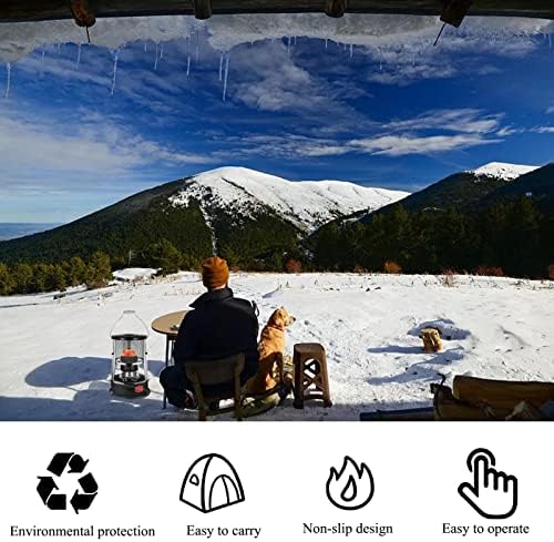 DuANgu 46L Kerosene Heater - Indoor Outdoor Portable with Stove Bag